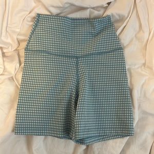 Nike HR Gingham Bike Shorts